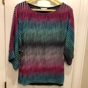 Patterned Alberto Makali Top